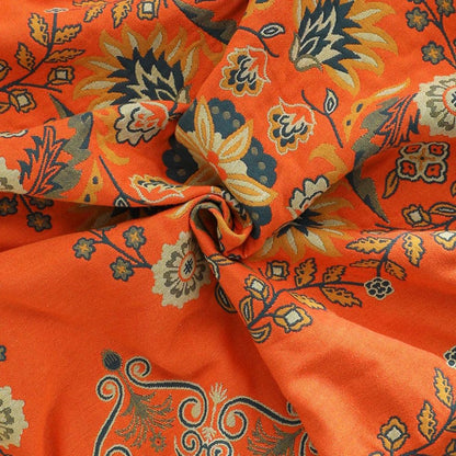 Omkeerbare Katoenen Deken met Bloemenmotief