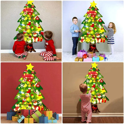 OrnaFun vilten kinderkerstboom