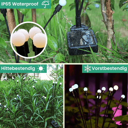 GlowGardens vuurvliegjes tuinverlichting op zonne-energie