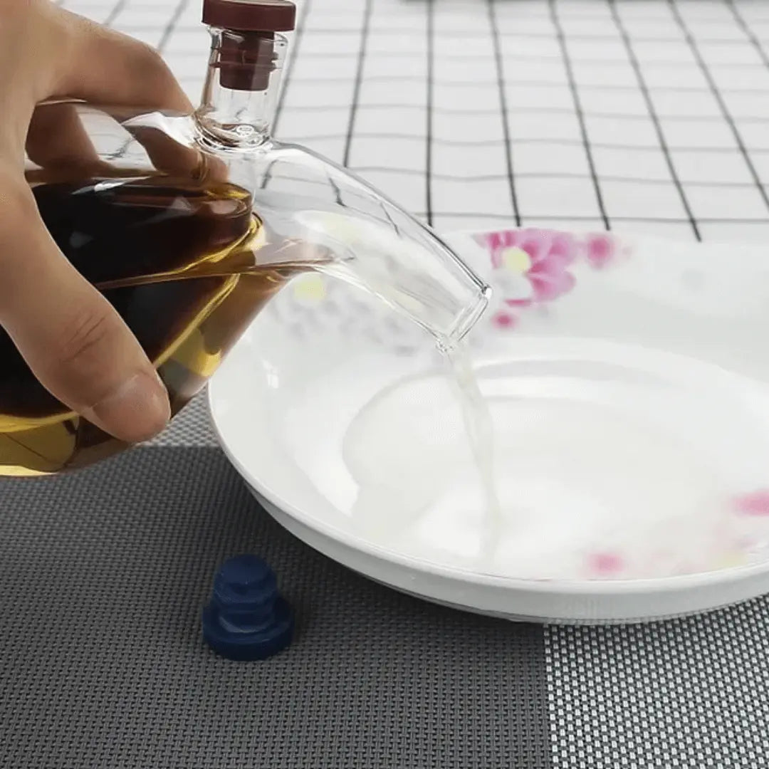 DualPour olie- en azijndispenser