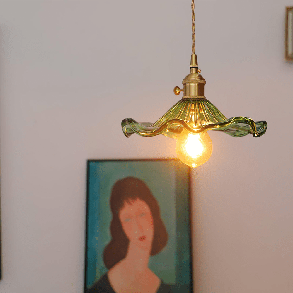 Lumio Hibiscus Glazen Hanglamp