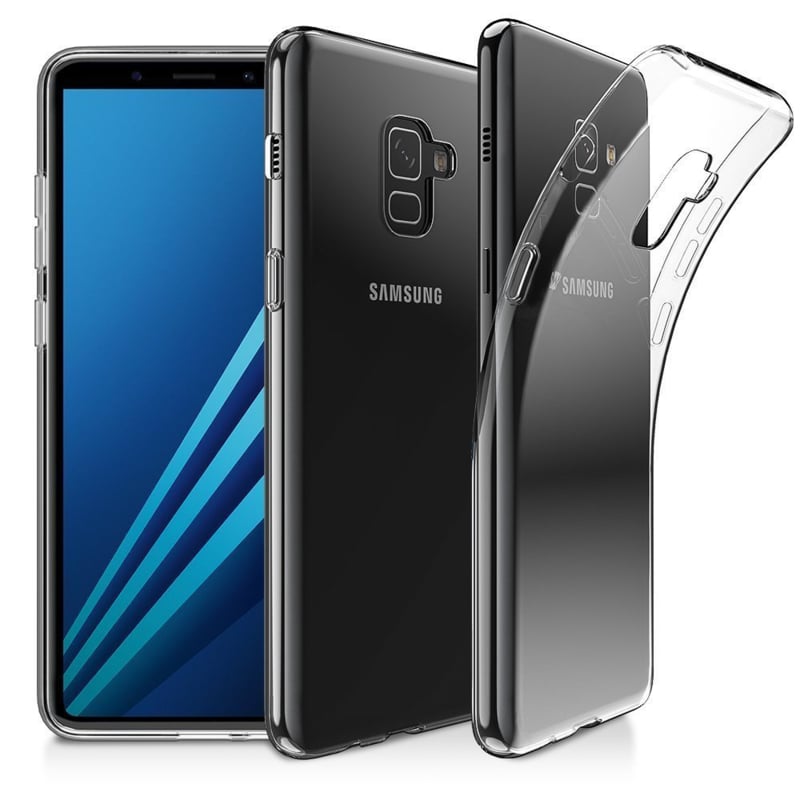 Galaxy A8 (2018) TPU Hoesje Transparant