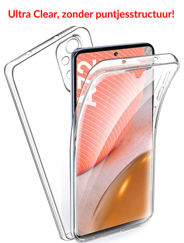 Galaxy A72 360° Ultra Clear Hybrid Hoesje