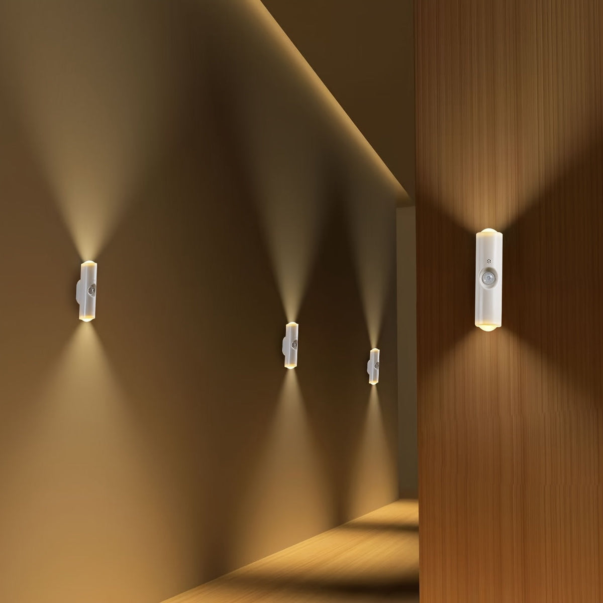LumiGlow draadloze sensor wandlamp