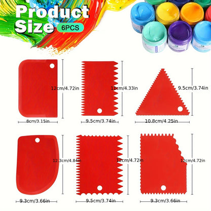 Odior 15-delige acrylverf spatelset