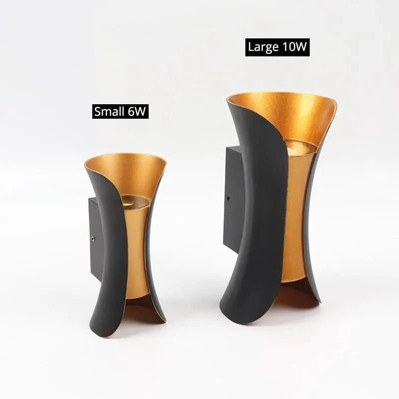 Orr Curved LED buitenwandlamp