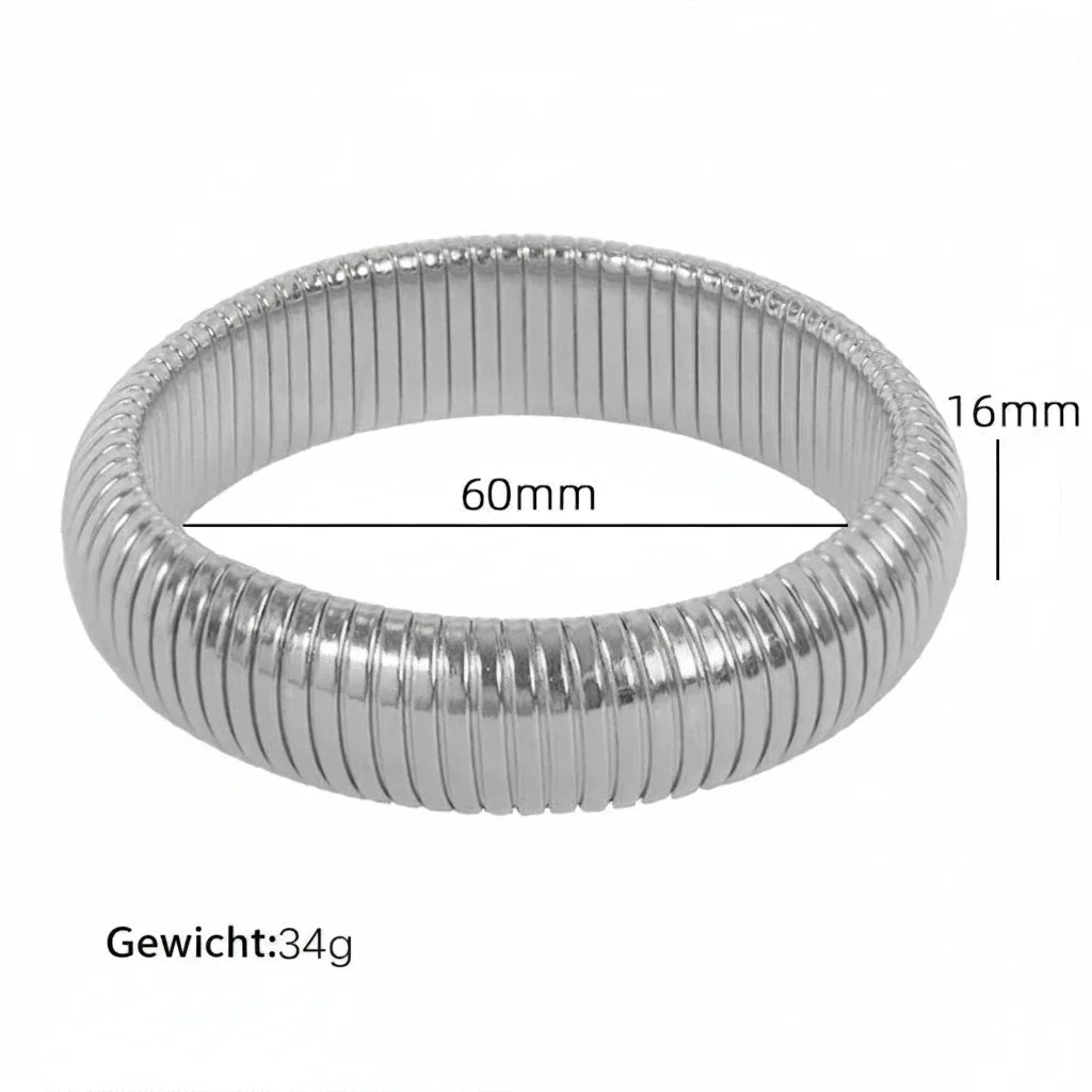 Gepersonaliseerde kleurblok dames armband