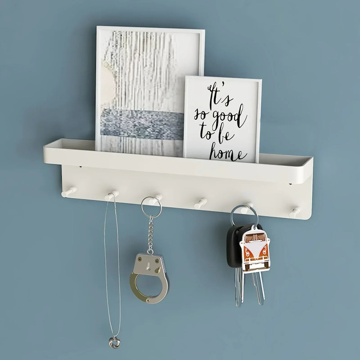 Wallnest wandplank met haken