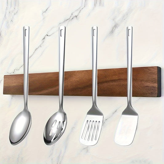 Magnetische Keuken Opbergstrip van Acaciahout