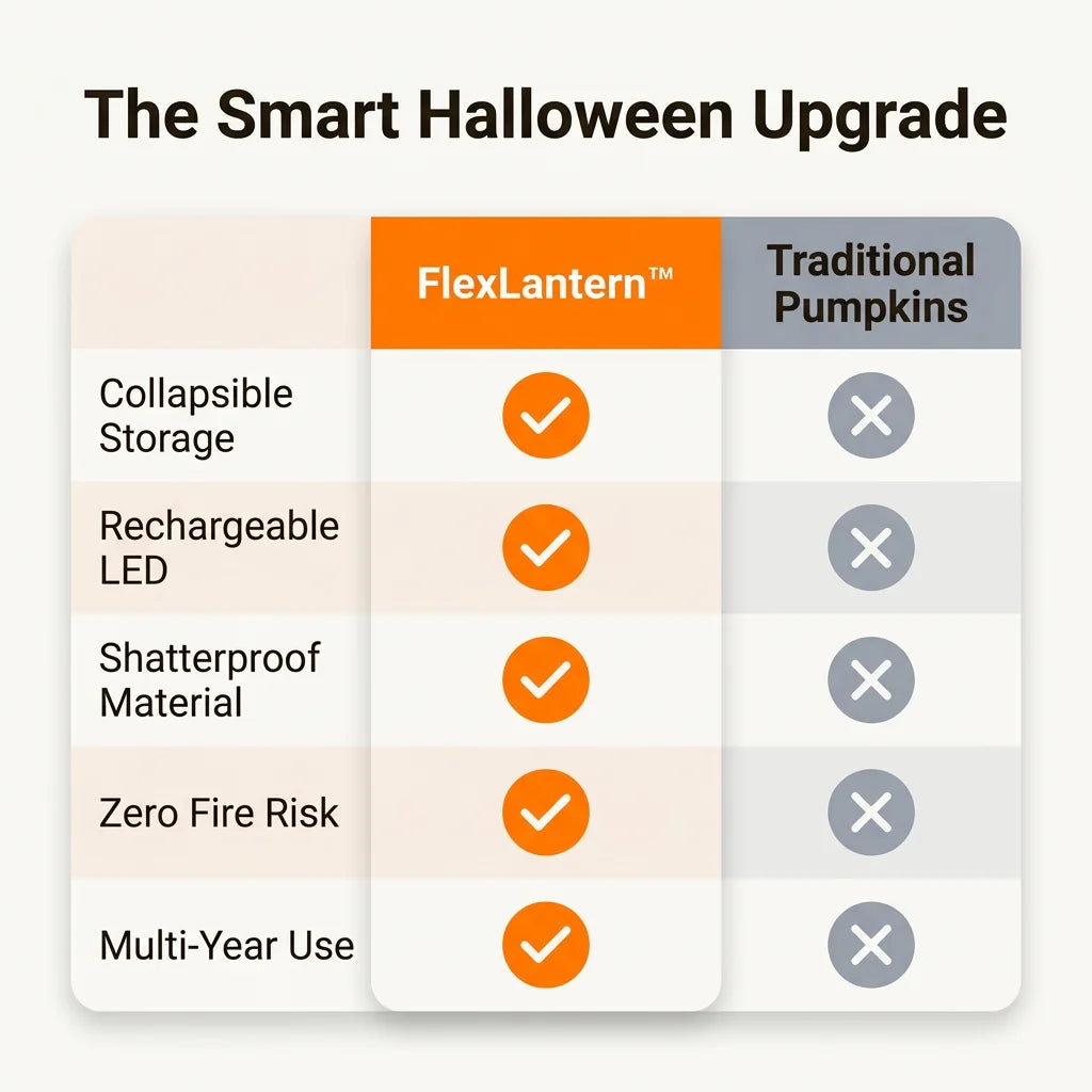 FlexLantern inklapbare halloweenlantaarn