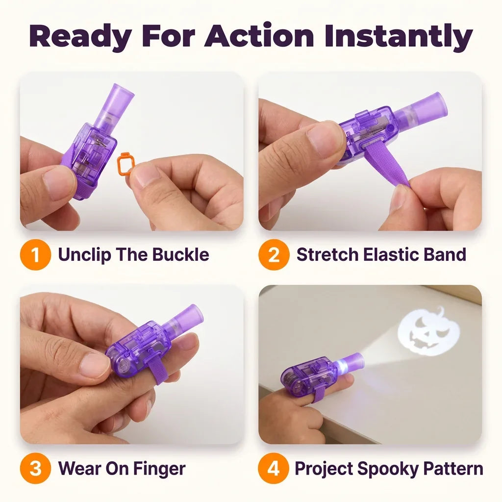 FingerGlow LED vingerlampjes