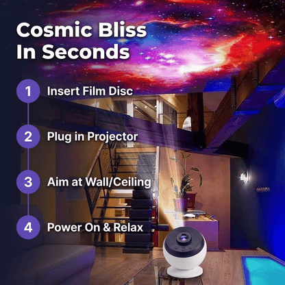 HD Galaxy sterrenprojector