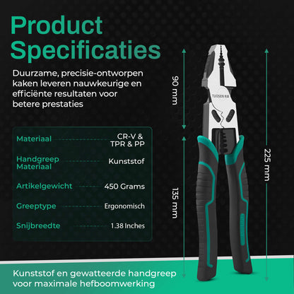GRIPPLAR Heavy Duty multifunctionele tang