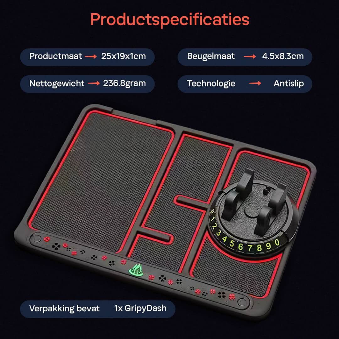GripyDash antislip dashboardmat