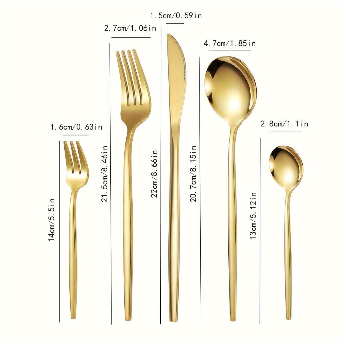 Odior GoldFeast bestekset