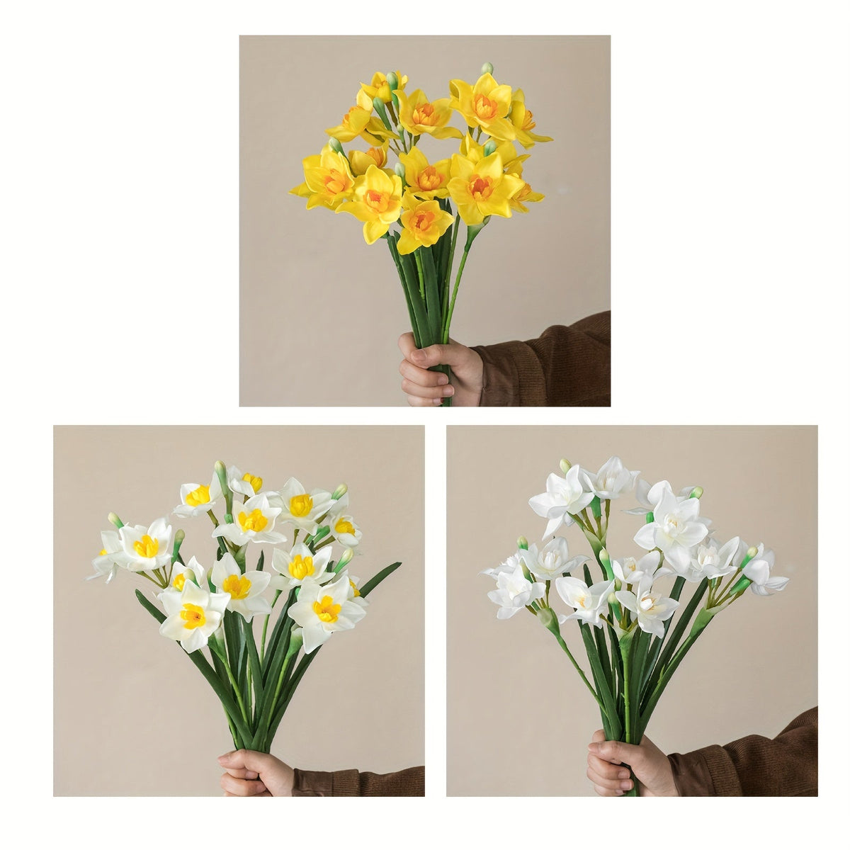 Kunstmatige narcissen set van 5