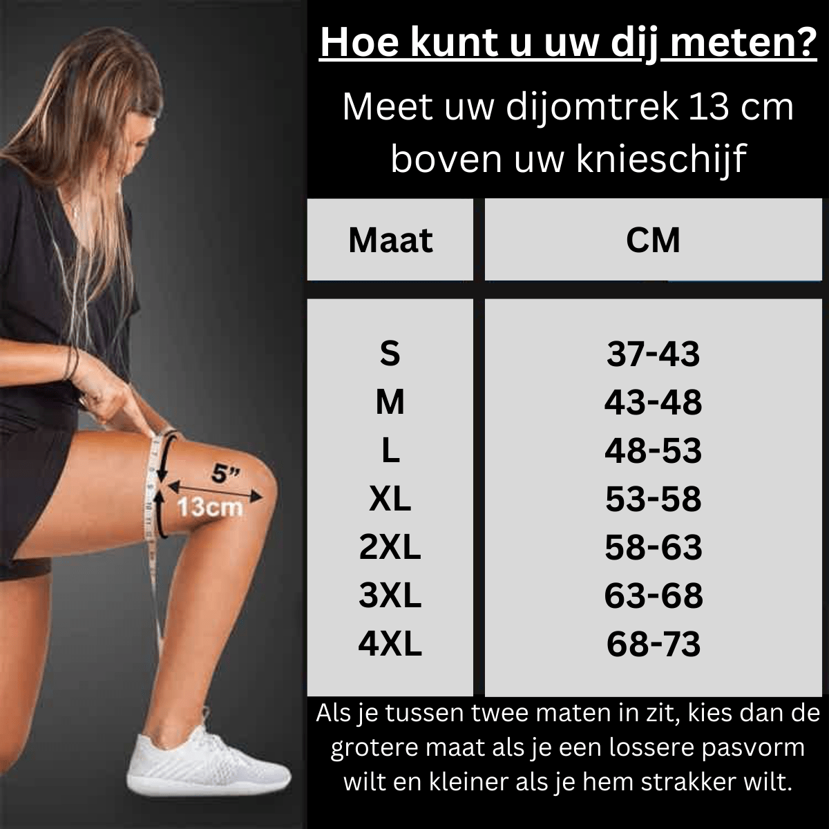 Power Pro compressie kniebrace