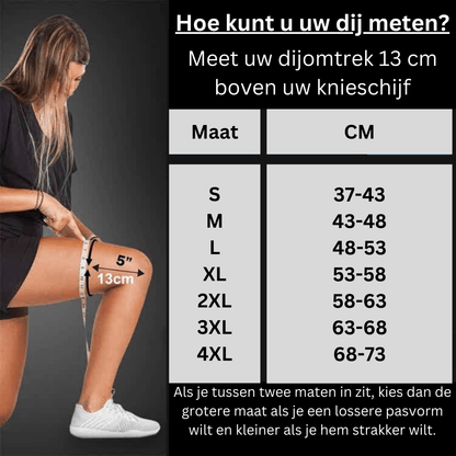 Power Pro compressie kniebrace