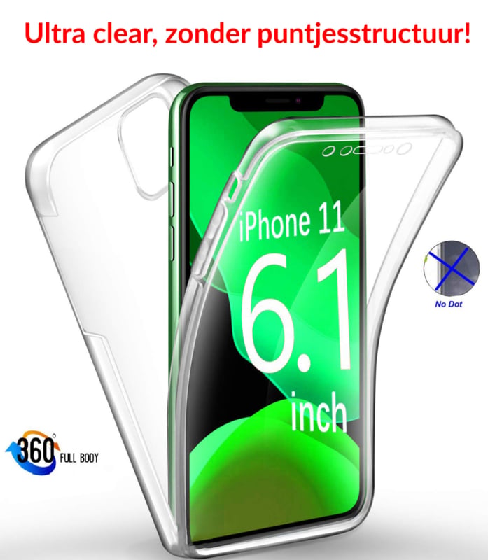 iPhone 11 360° Ultra Clear Hoesje