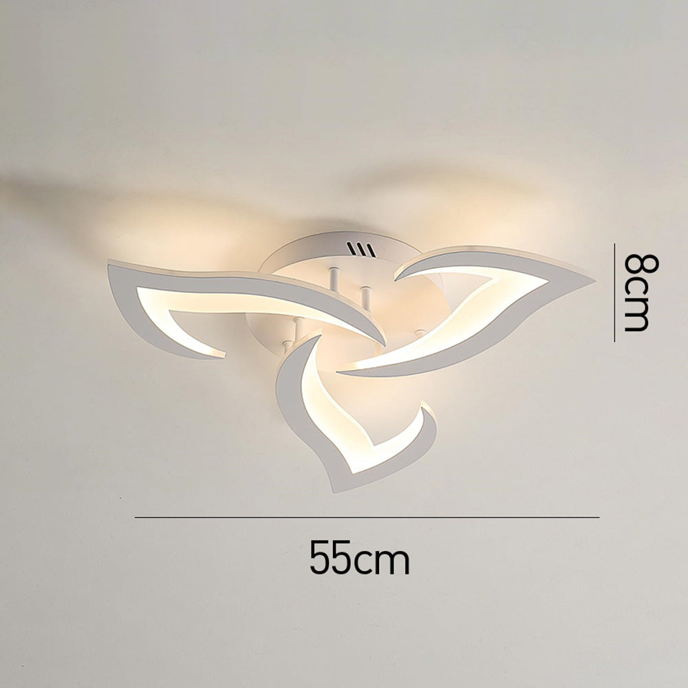 Lumio Livio elegante bloemvormige plafondlamp