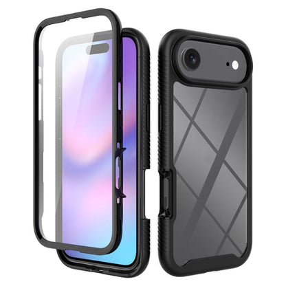iPhone Air 360° Full Protect Hoesje met Screenprotector Zwart