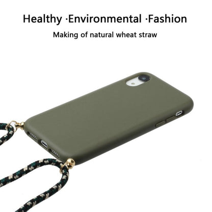 iPhone XR crossbody TPU hoesje met koord