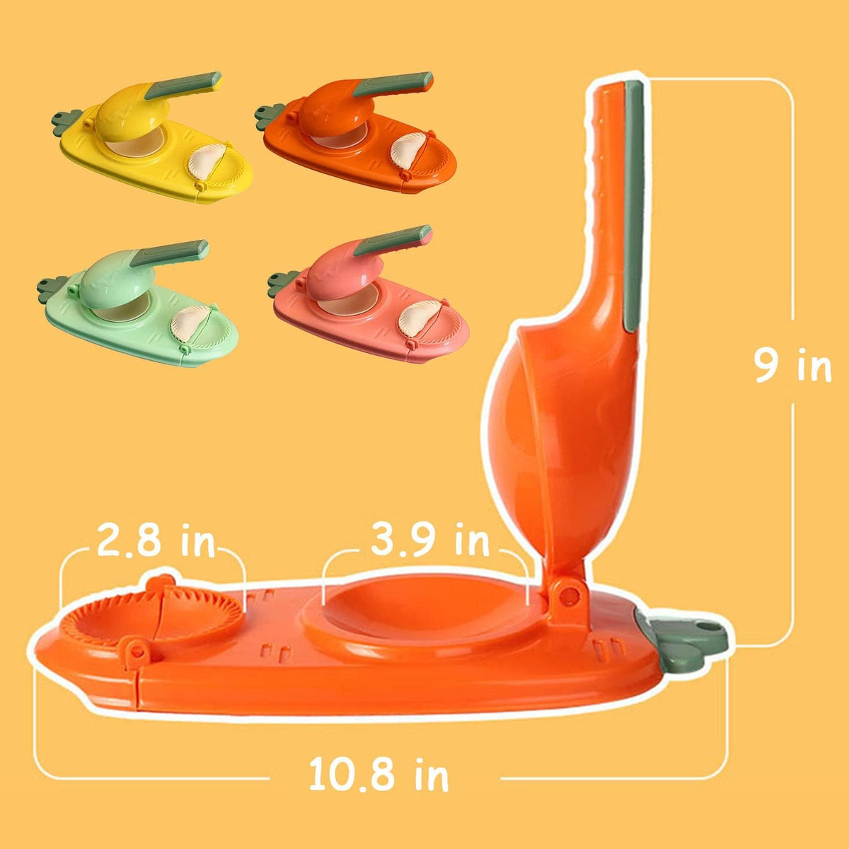 DumplingPro 2-in-1 dumpling maker