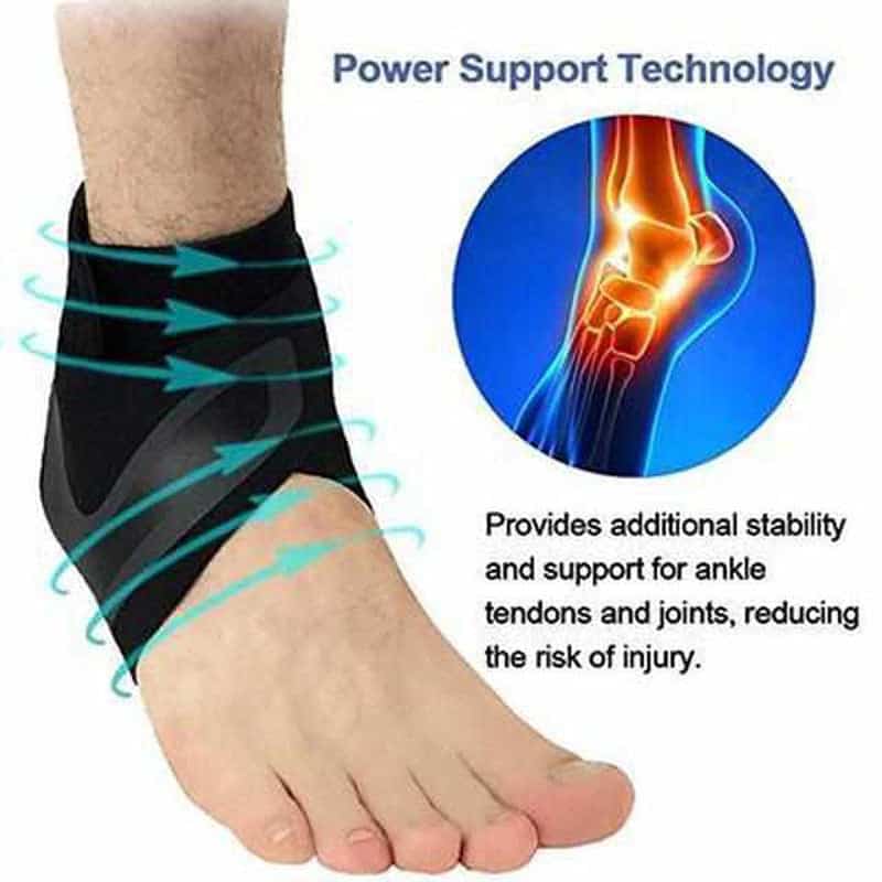 Elastische Enkelbrace compressie bandage