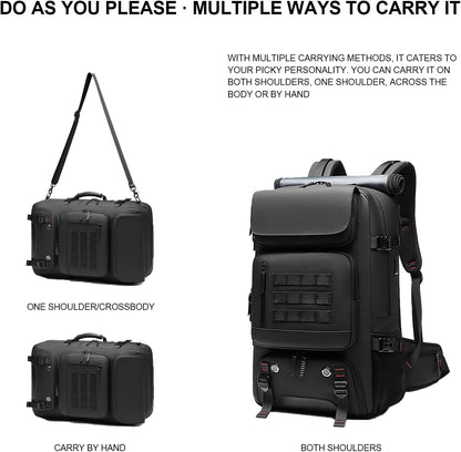 TravelPro 50L waterdichte reisrugzak