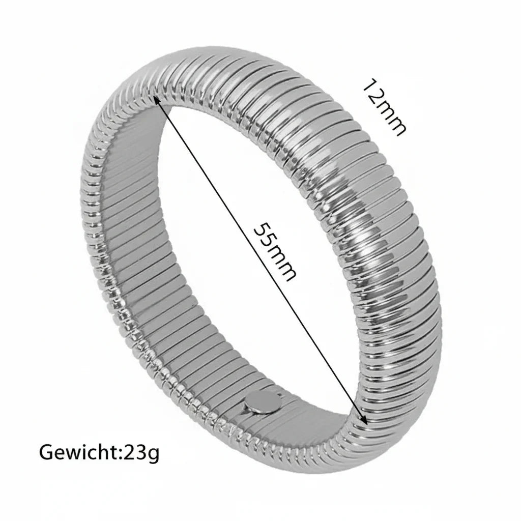 Gepersonaliseerde kleurblok dames armband
