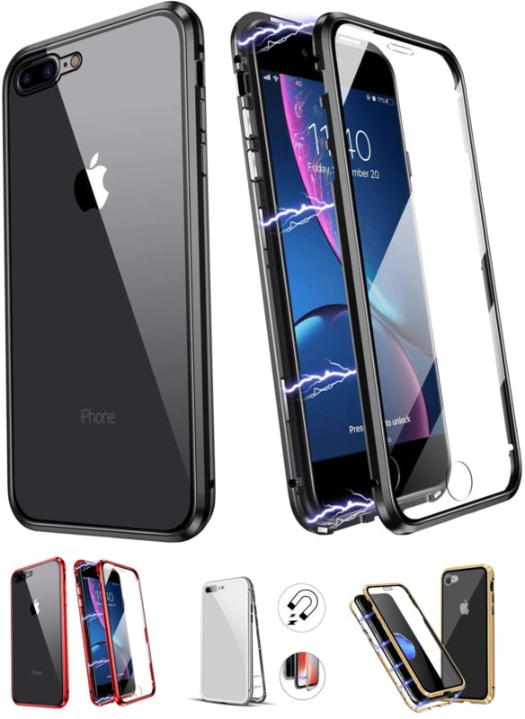 iPhone 7 Plus / 8 Plus 360° magnetisch hoesje