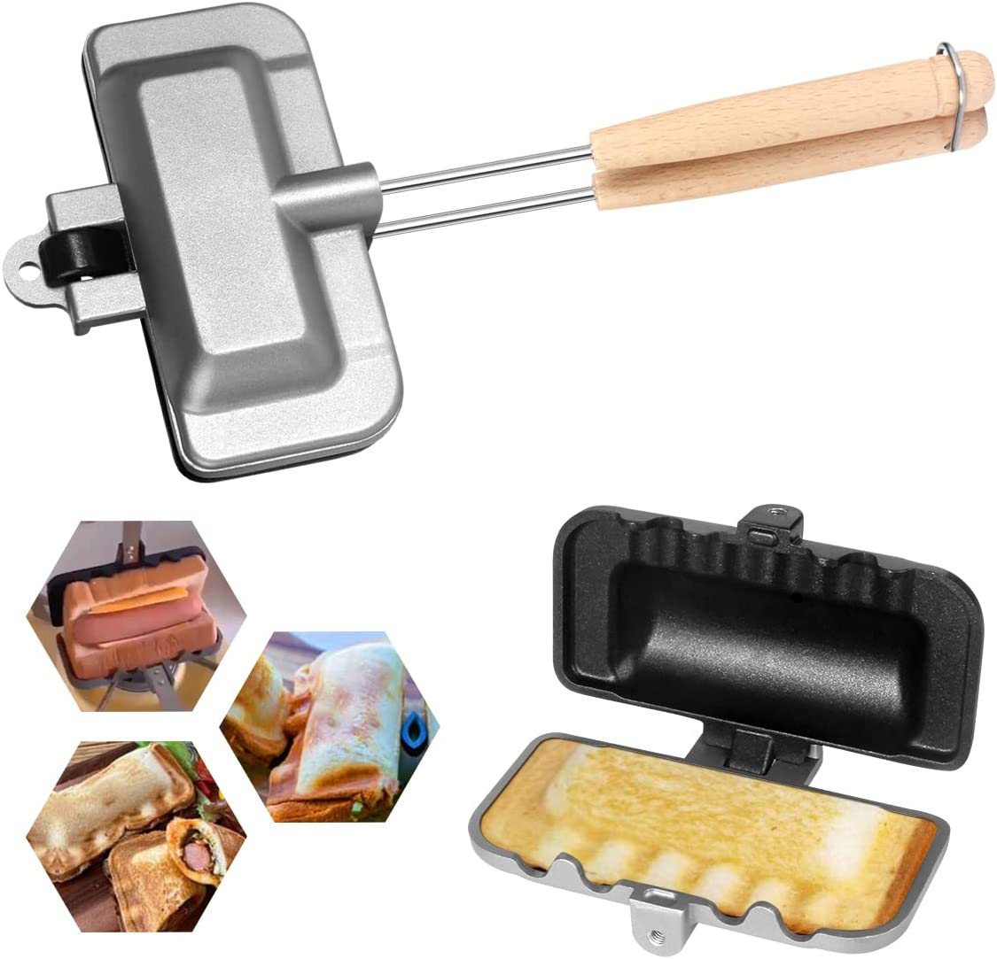 EasyFlip dubbelzijdige tosti-ijzer bakpan