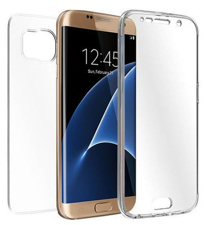 Galaxy S6 Edge 360° transparant TPU hoesje