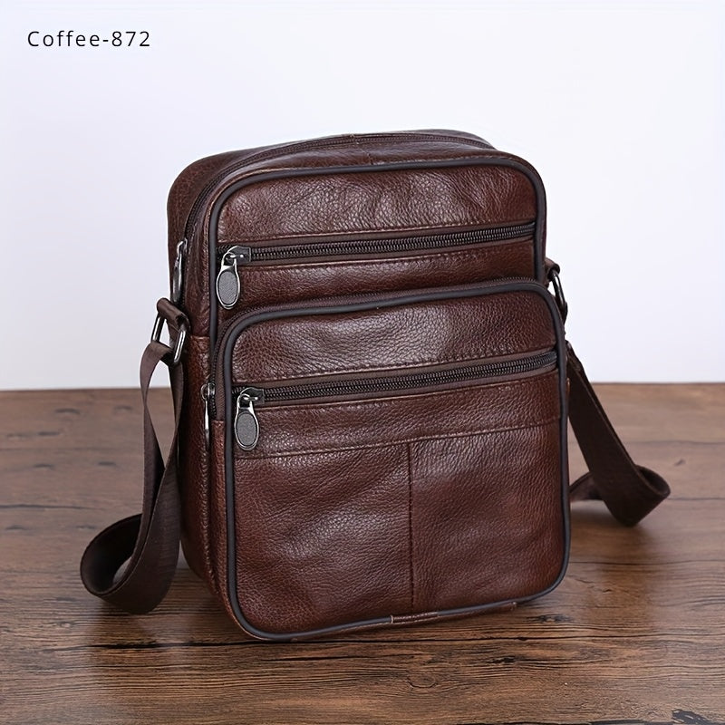 UrbanHide leren crossbody rughoes