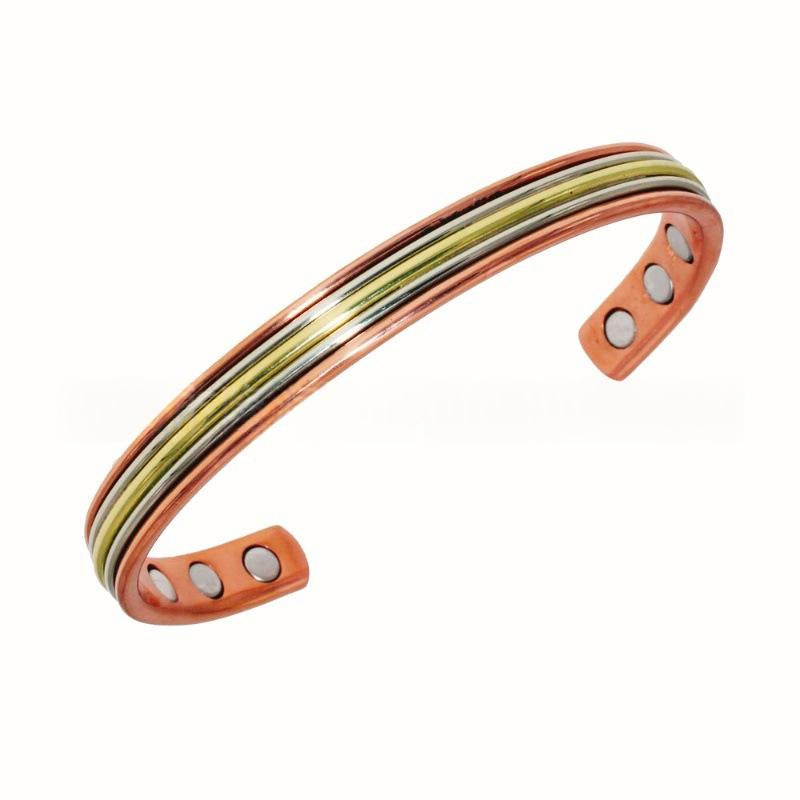 Massief koperen magnetische armband
