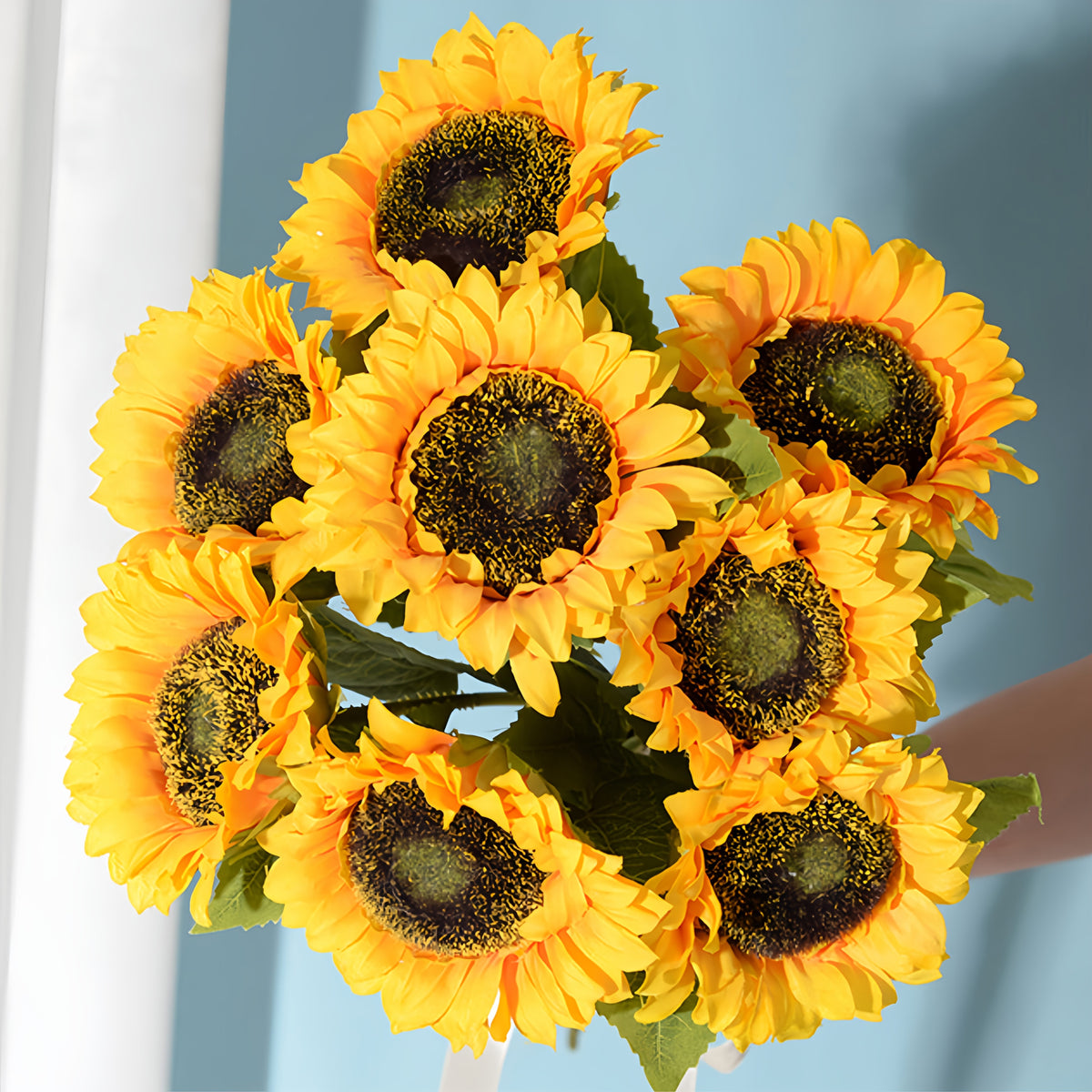 Odior kunst zonnebloemen boeket