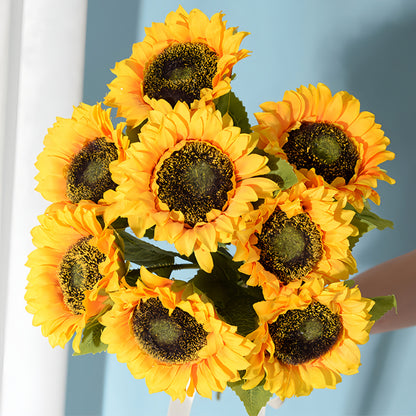 Odior kunst zonnebloemen boeket