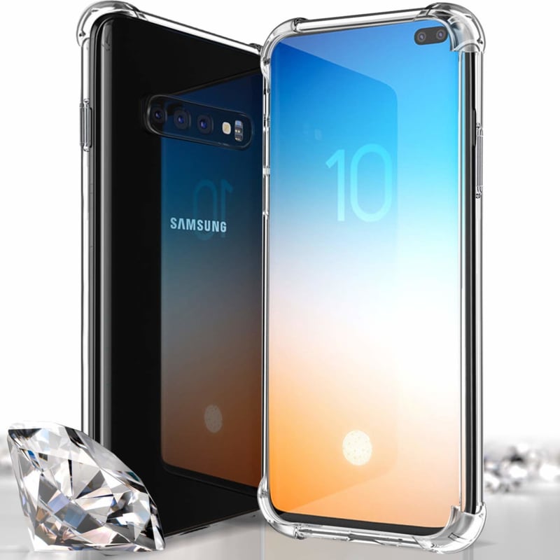 Galaxy S10 Plus transparant schokbestendig TPU hoesje