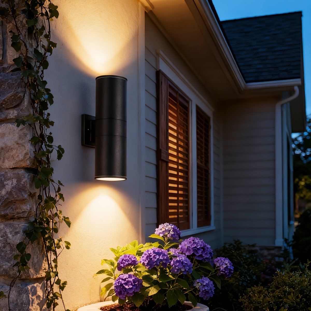 LUXFLOW buitenwandlamp met up-down verlichting