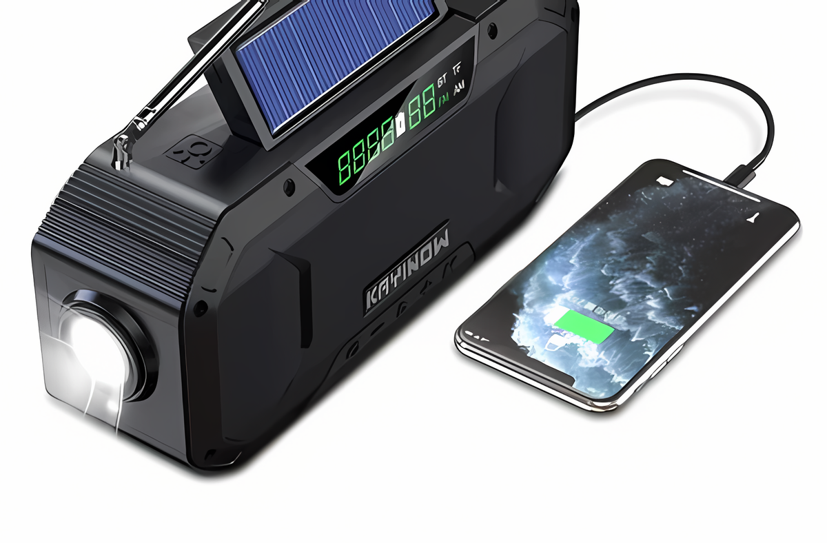 SurvivorLight multifunctionele noodradio