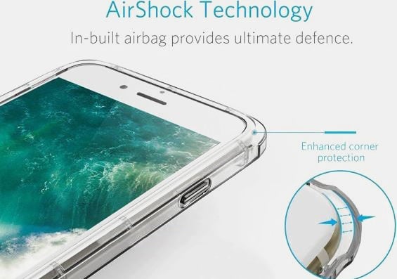 iPhone 6 / 6S TPU hoesje met pasjesvak