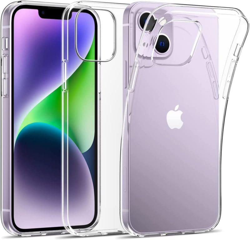 iPhone 14 / 16e / 17e Premium Soft TPU hoesje transparant