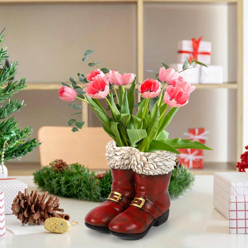 SantaBoots decoratieve vaas