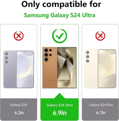 Galaxy S24 Ultra 360° Ultra Clear Hybrid hoesje