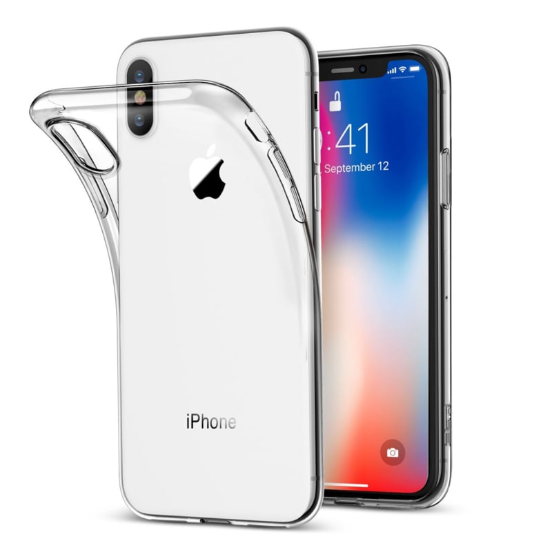 iPhone X / Xs transparant TPU hoesje