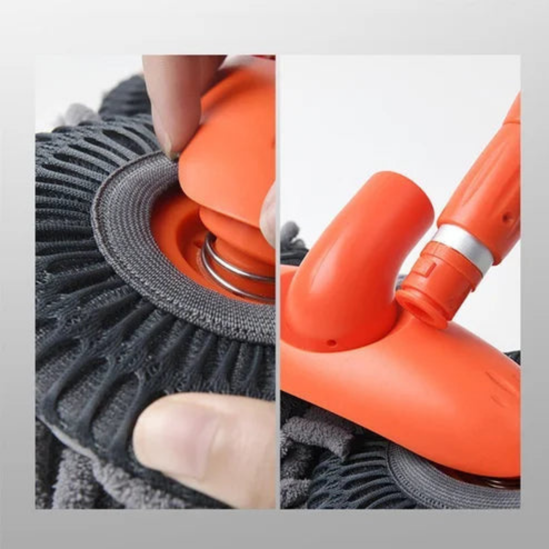 HydroClean uitschuifbare 360° autowasborstel