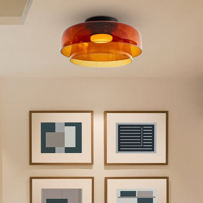 Lumio design glazen plafondlamp