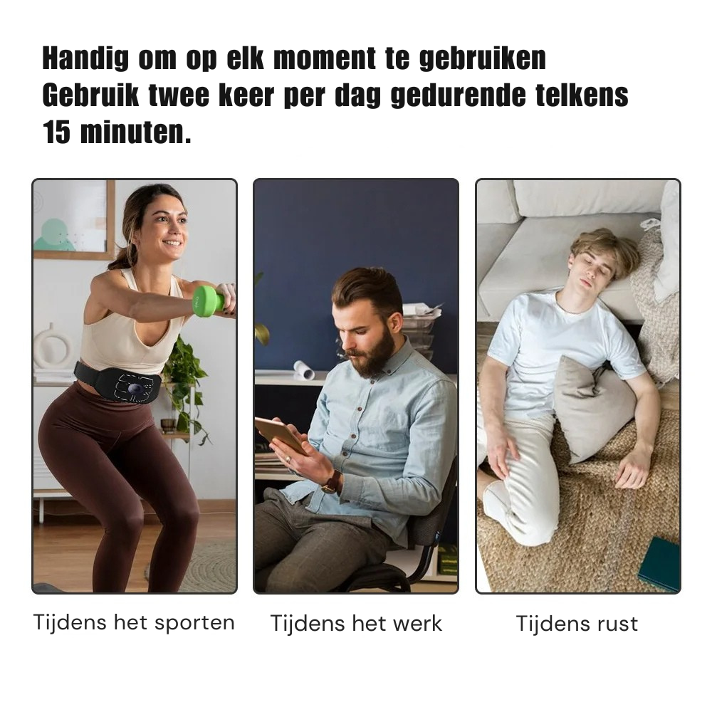 CorePulse elektrische spierstimulatiegordel
