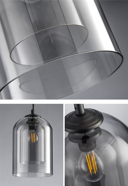 Lumio Nöro Scandinavische glazen hanglamp