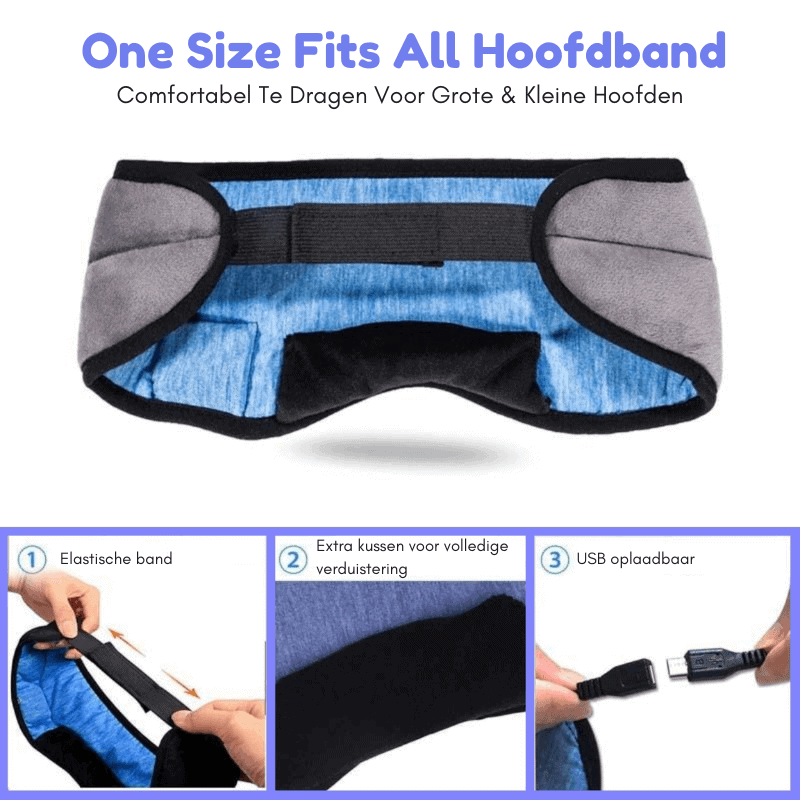 iDreamer bluetooth slaapmasker